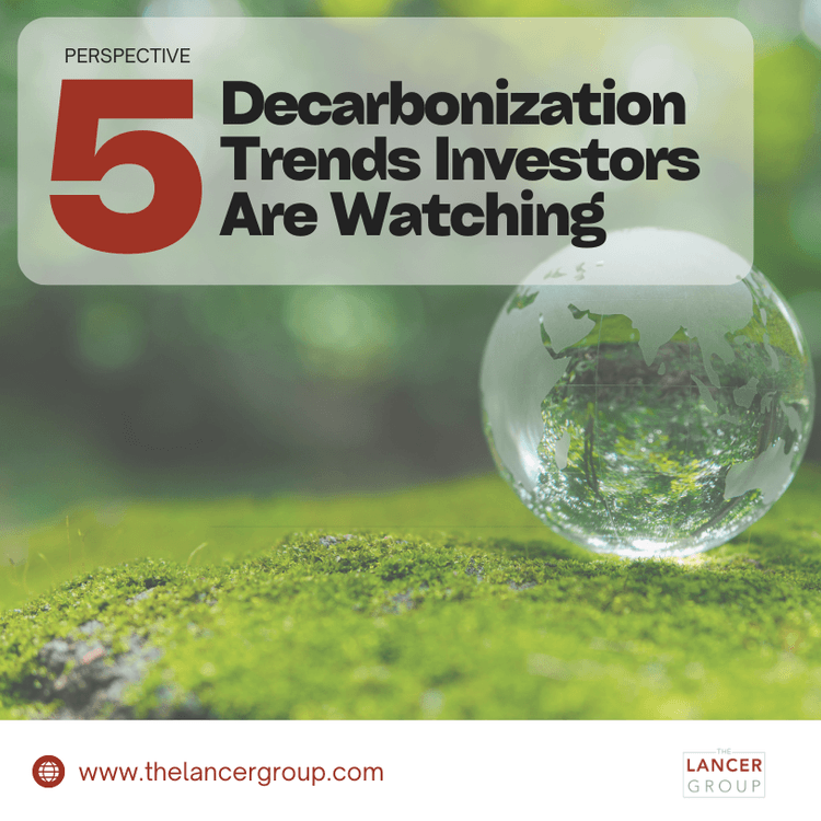 5 Decarbonization Trends Investors Are Watching in 2026