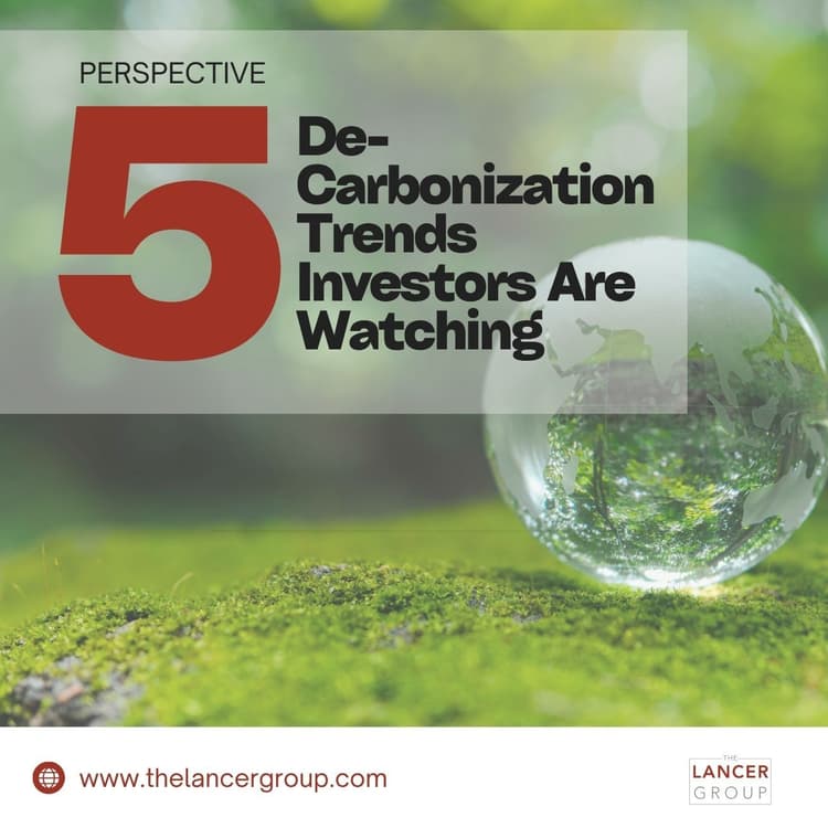 5 Decarbonization Trends Investors Are Watching in 2026