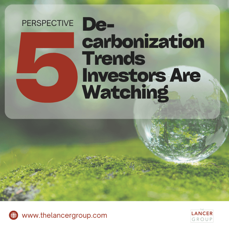 5 Decarbonization Trends Investors Are Watching in 2026